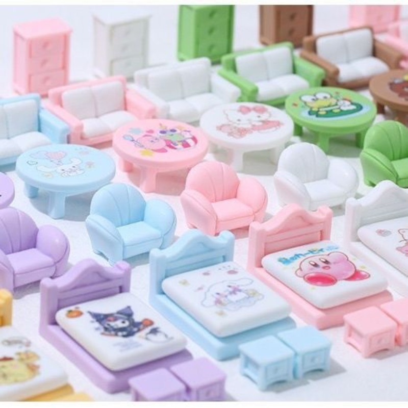 Cute Cartoon Miniature Dollhou - Kawaii Tech Accessories review and price