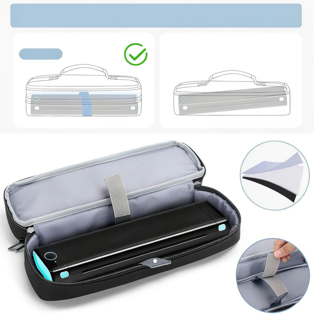 Compact Portable Printer Stora - Tech Accessories Storage review and price