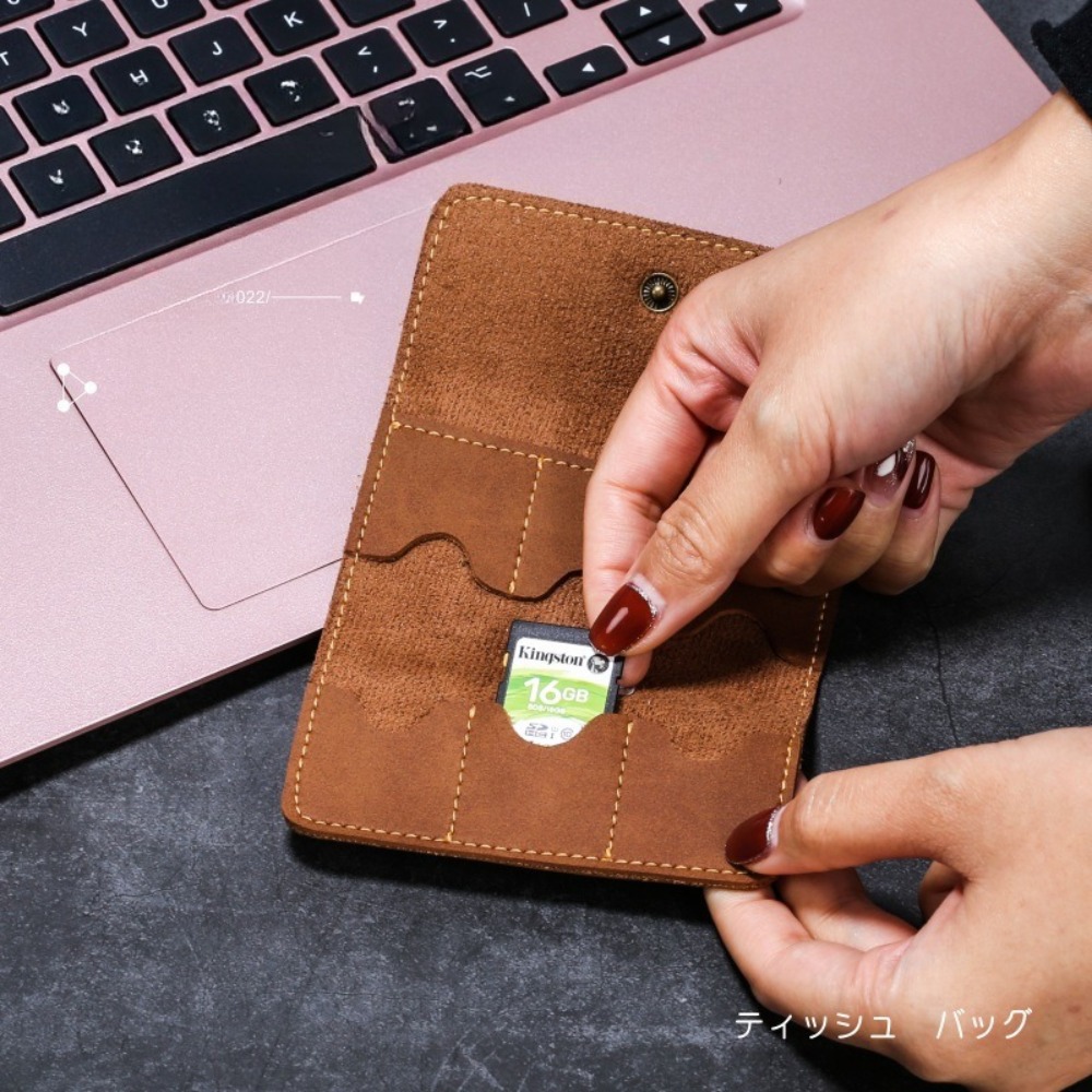 Memory Card Case Pu Leather Mu - Mobile Tech Accessories review and price