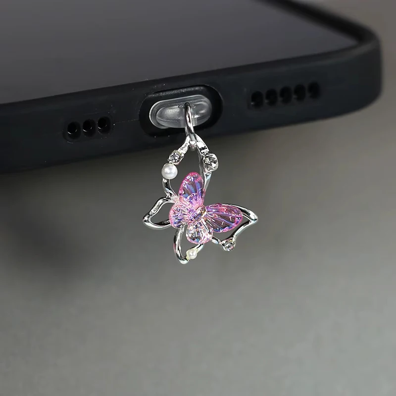 Butterfly Phone Dust Plug Hang - Mobile Tech Accessories review and price