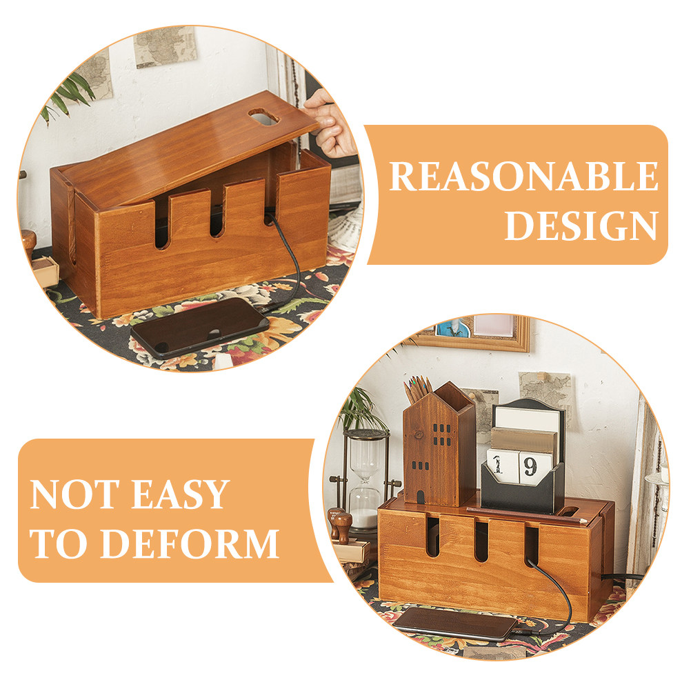 Desk Cable Organizers Box Cabl - Tech Accessories Storage review and price