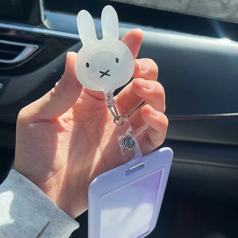 Kawaii Miffy ID Badge Holder w - Kawaii Tech Accessories review and price