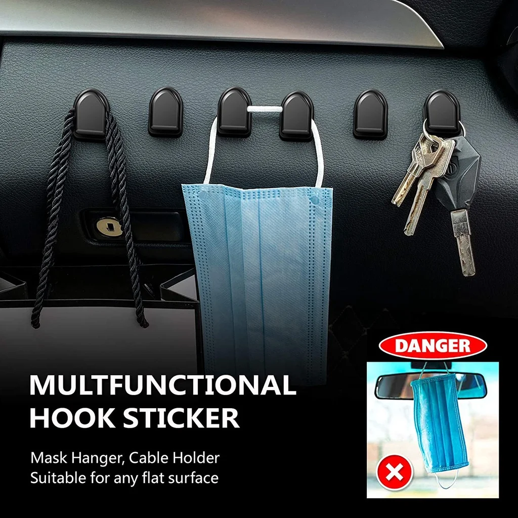 Mini Car Hooks Interior Storag - Tech Car Accessories review and price